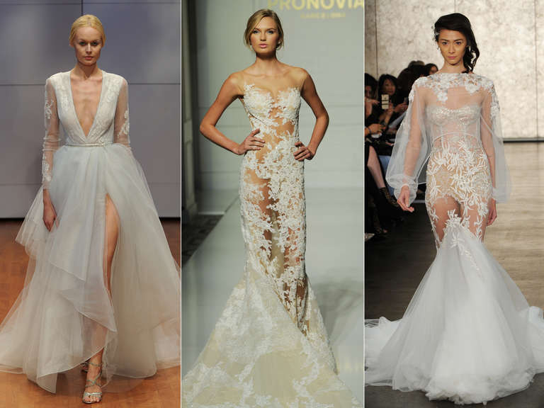 ‘See-Through’ Wedding Dresses Top Designers Want Your Daughters to Wear ...